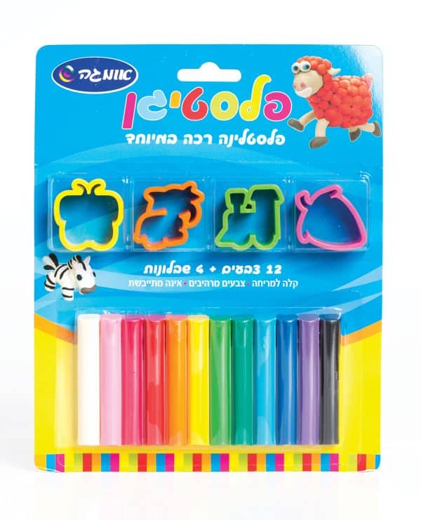 פלסטיגן 12+4 שבלונות בבליסטר